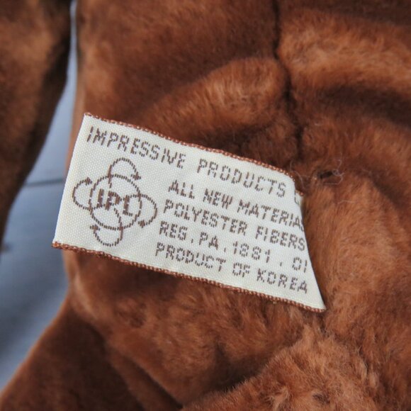 Vtg Heritage Collection Wrinkles Dog Hand Puppet 18" Plush Stuffed Animal Outfit - Picture 16 of 16